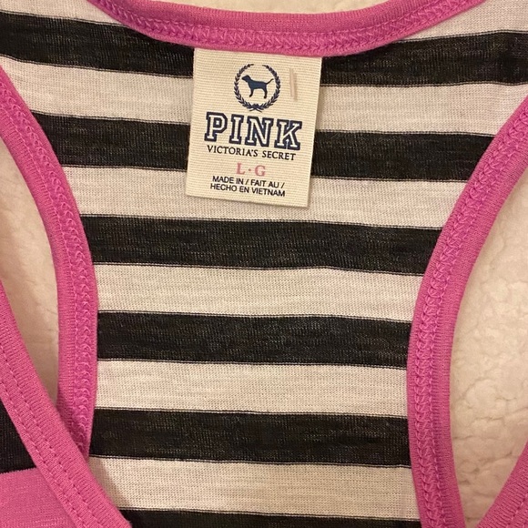 PINK VICTORIA SECRET TANK TOP - Picture 3 of 4